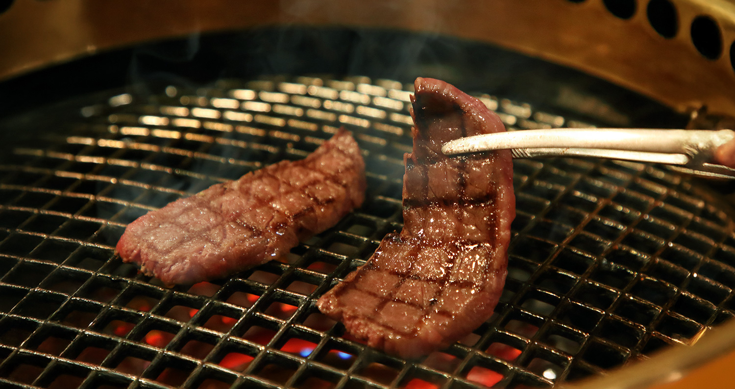 焼きシーン