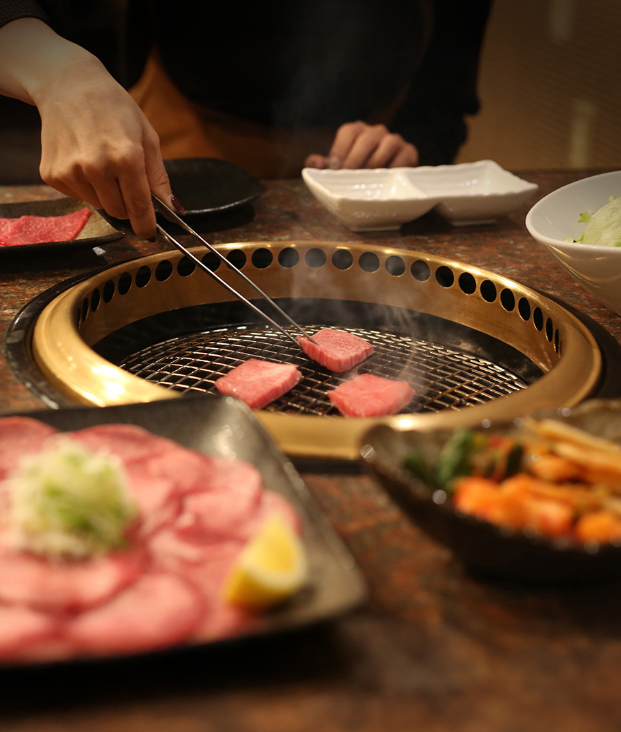 焼きシーン