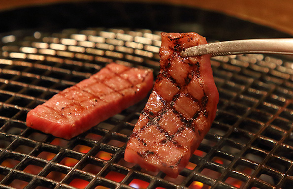 焼きシーン