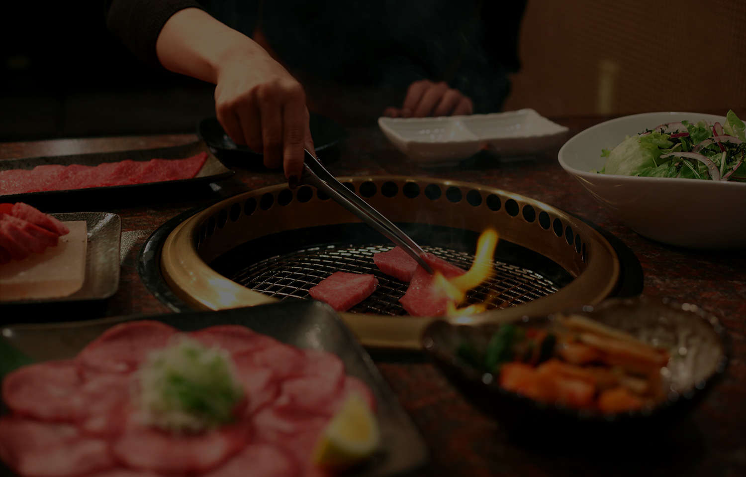 焼きシーン