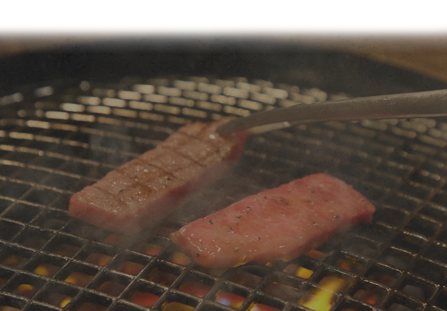 焼きシーン