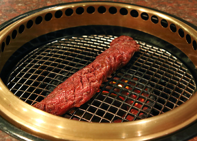 焼きシーン