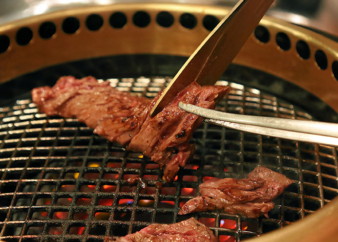 焼きシーン